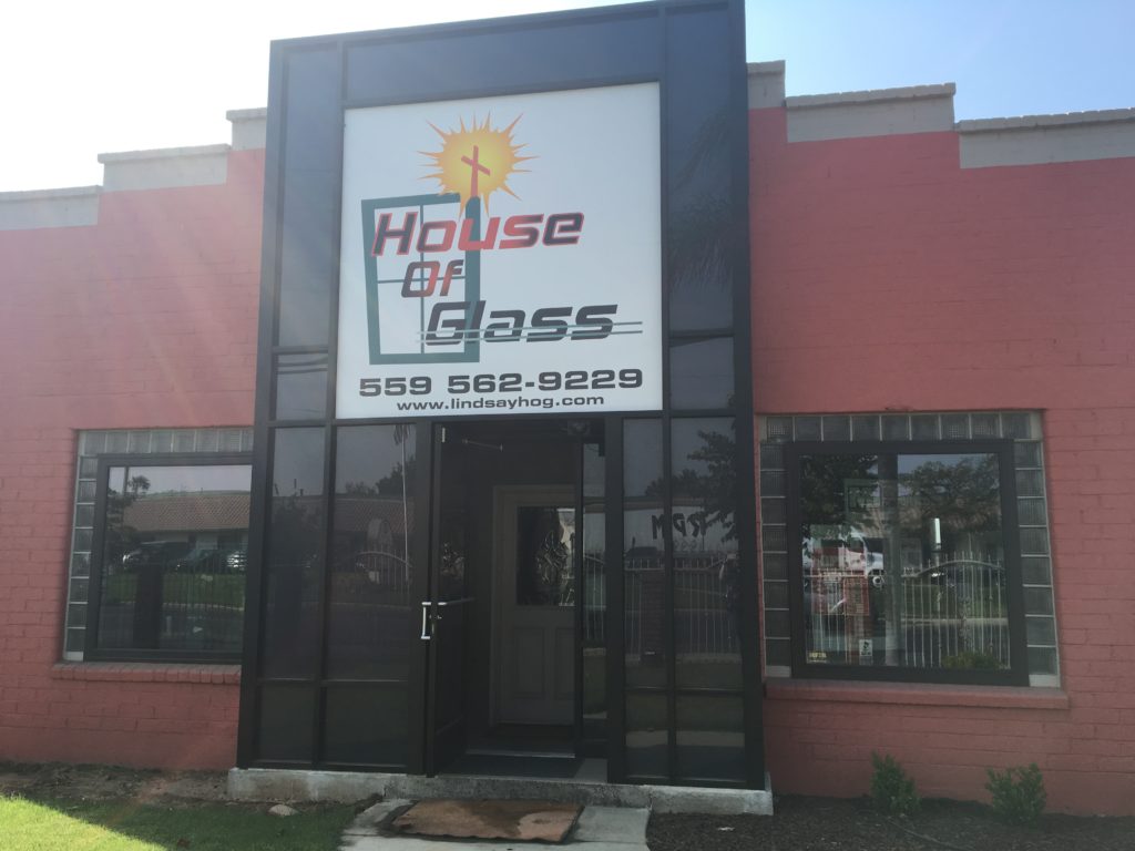 Lindsay House of Glass shop at 1254 W Tulare Rd, Lindsay, CA