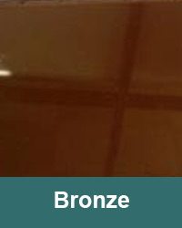 Bronze decorative glass sample