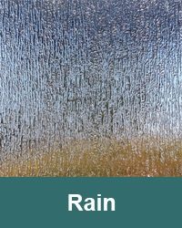 Rain decorative glass sample